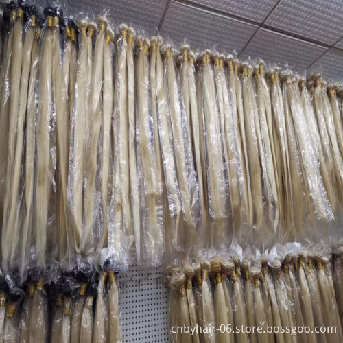 Wholesale #613 Virgin Human Hair Bundles Can Be Dyed Custom Logo And Satin Bag